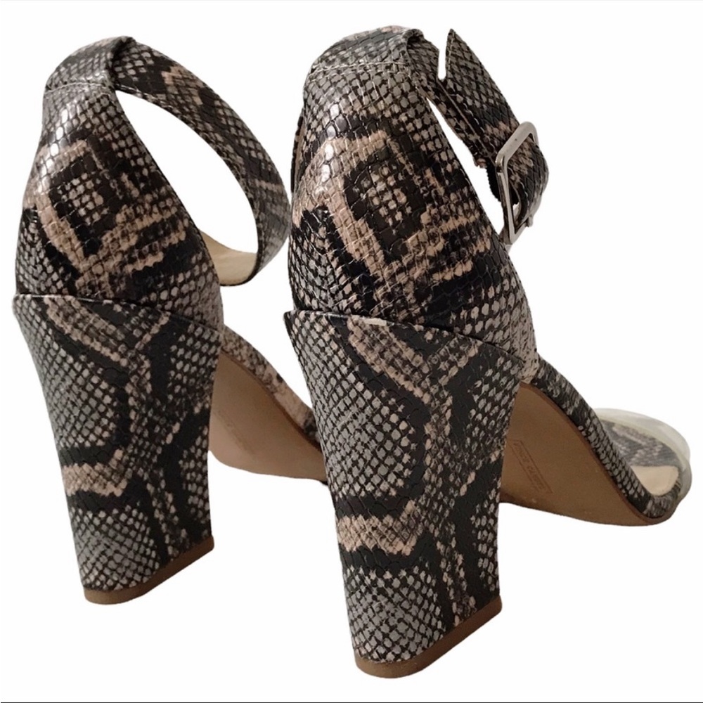 Vince Camuto Black and Cream Heels - Picture 7 of 8